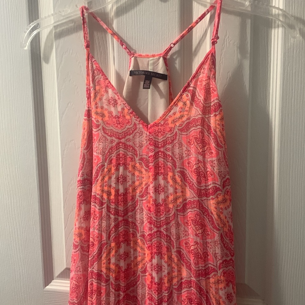Victoria's Secret Hot Pink Summer Maxi Dress - Picture 2 of 9